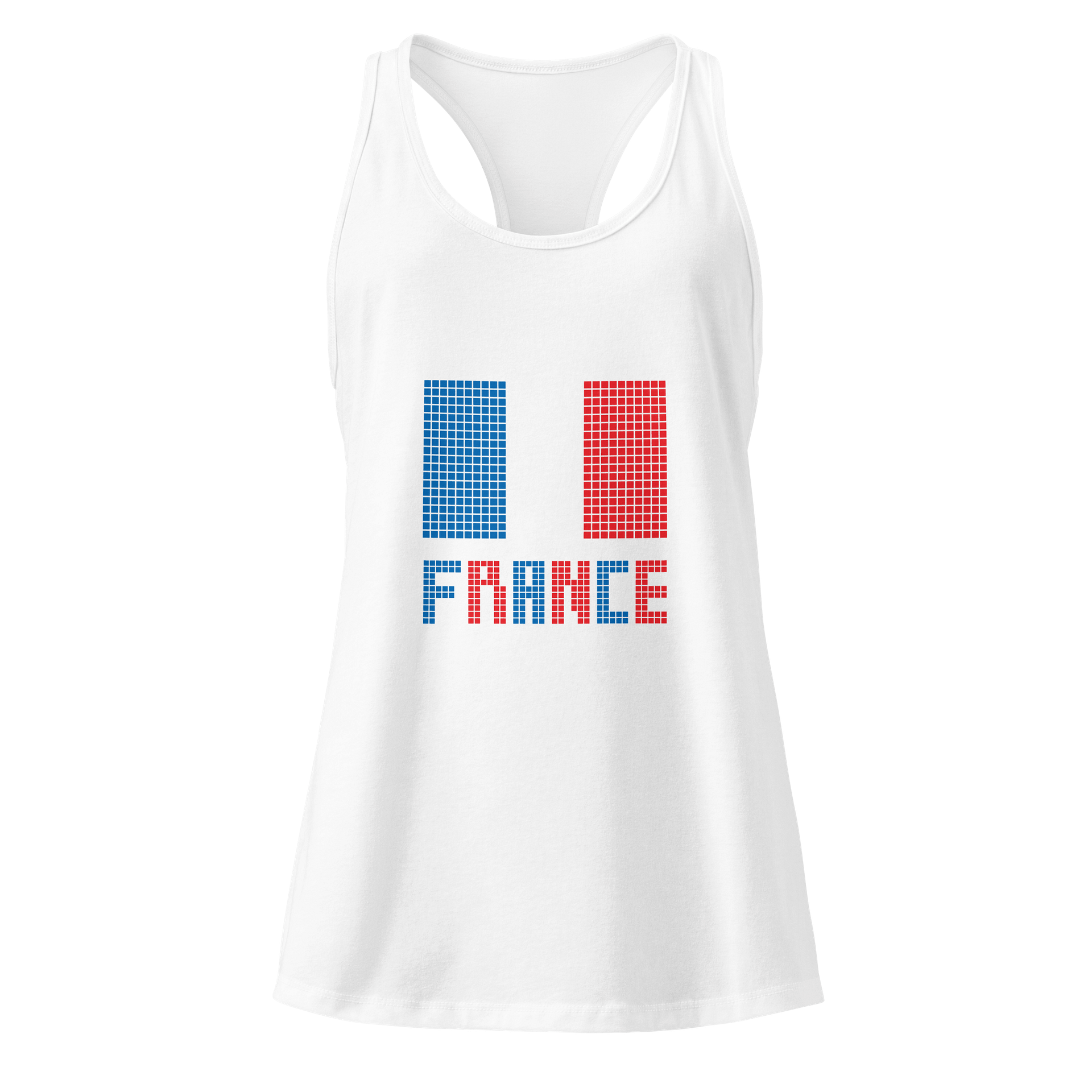 French Flag Racerback Tank product image (9)