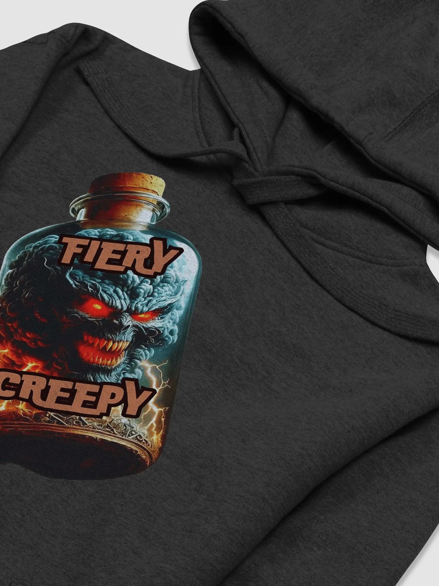 Fiery Creepy Hoodie product image (4)