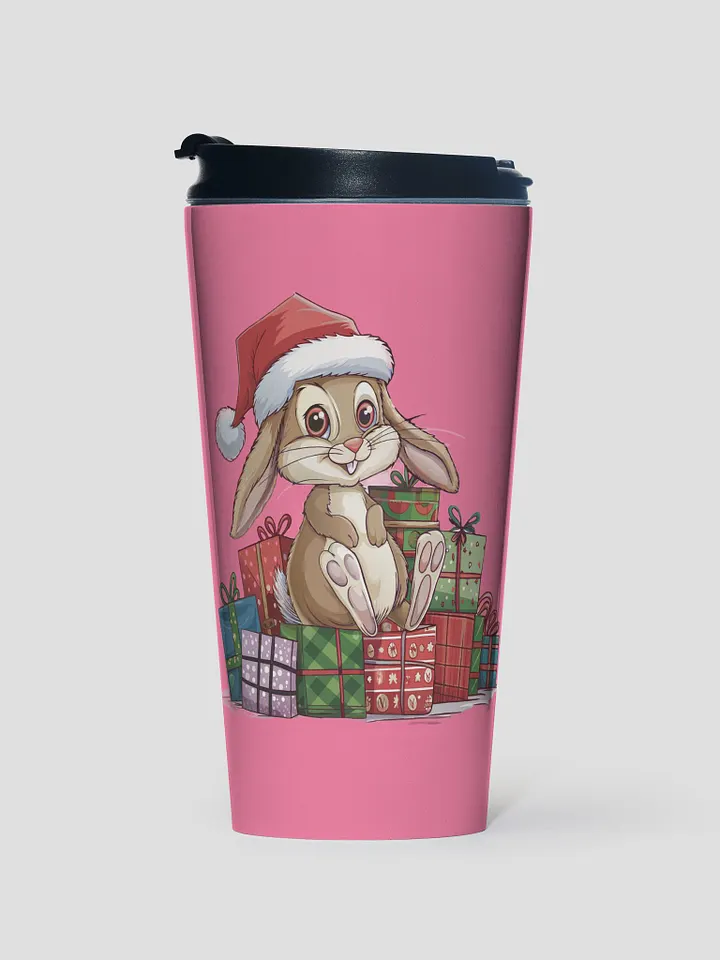 Santa Bunny Stainless Steel Travel Mug product image (1)
