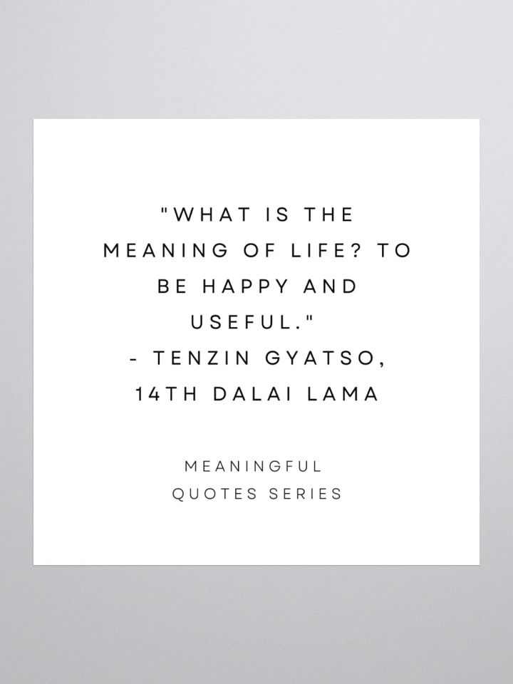 Meaningful Quotes Kiss Cut Stickers product image (1)