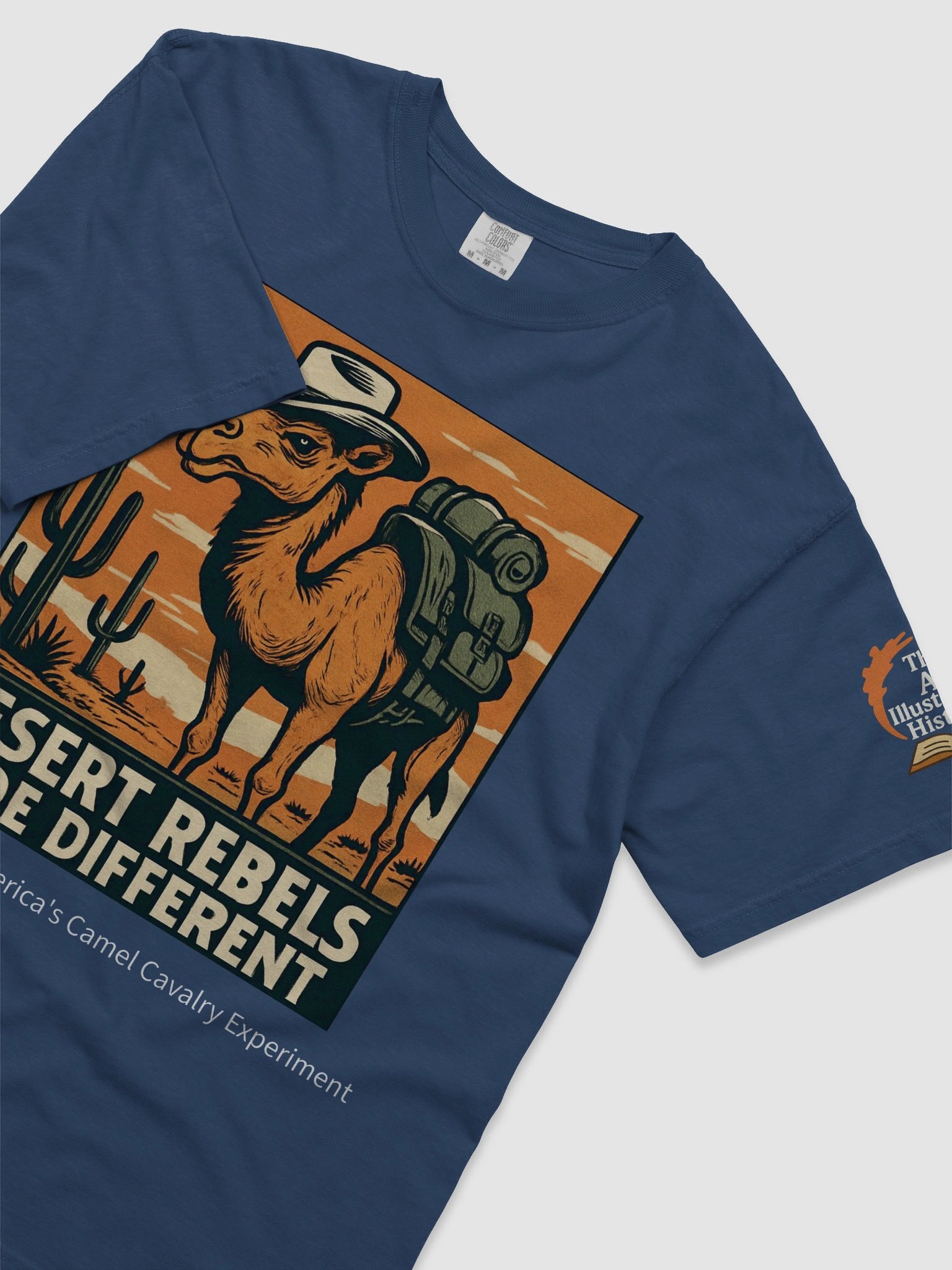 June 4 - Desert Rebels Ride Different - Camel Corps Tee product image (11)