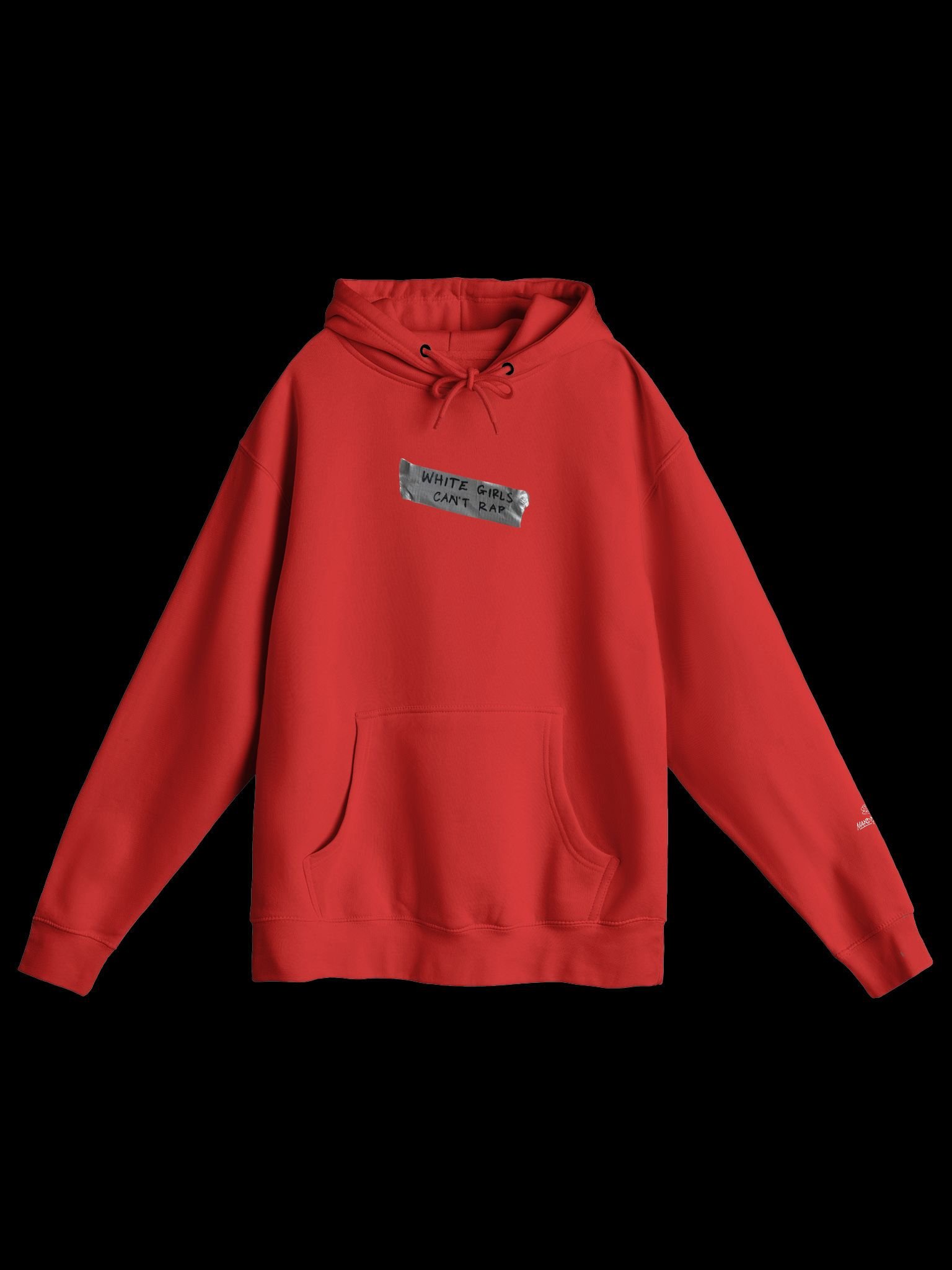 White Girls Can't Rap Red Hoodie product image (1)