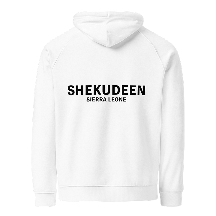 SIERRA LEONE-SD Unisex Eco Raglan Hoodie product image (21)
