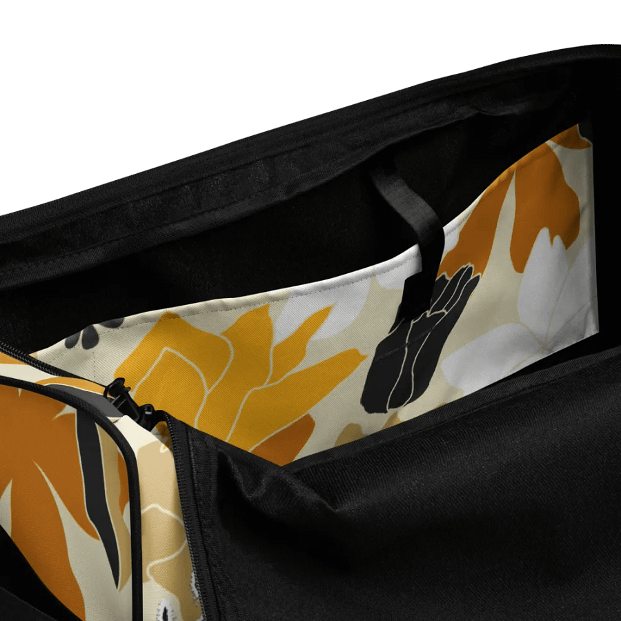 Smokey Duffel Bag (Yellow Floral) product image (4)
