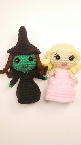 Whipped up a couple witches for the premier of Wicked For Good this weekend! If you would like to make your own, the pattern ...