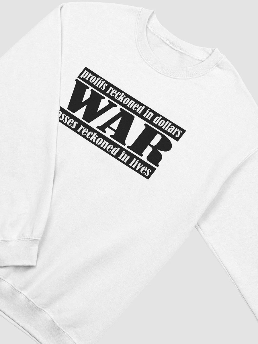 The Cost Of War - Gildan Classic Crewneck Sweatshirt product image (1)