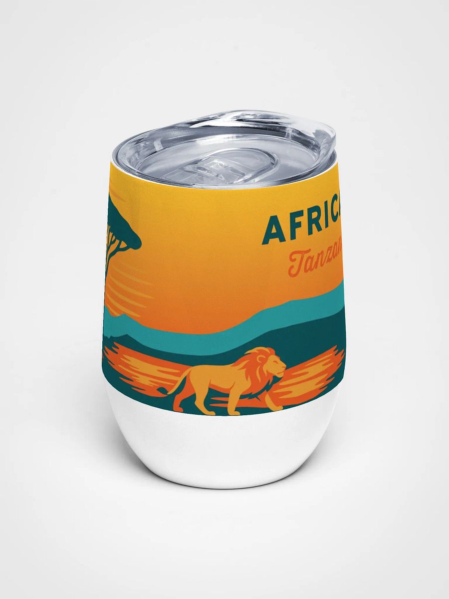Safari Sunset – Wine Tumbler product image (4)
