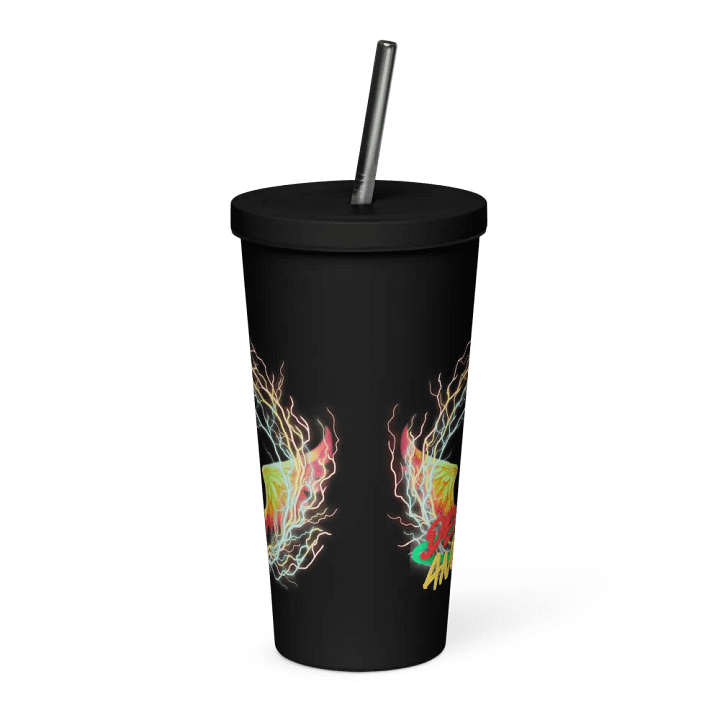 demon angel wings drinking bottle product image (2)