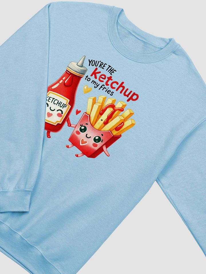 Ketchup to My Fries: A Perfect Pair Sweatshirt product image (7)