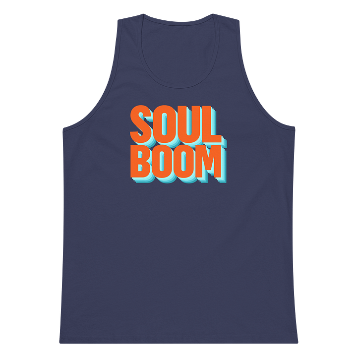 Colorful Logo Tank Top Shirt (100% Organic Cotton) product image (1)