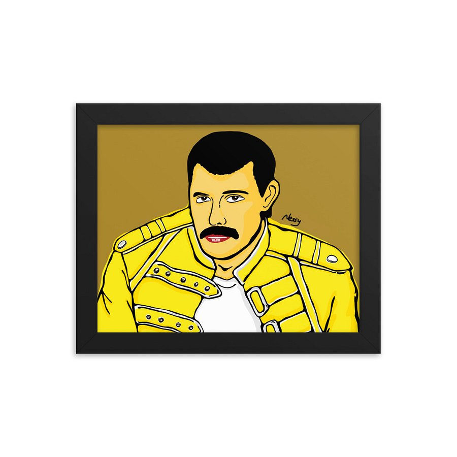 ICON SERIES - Freddie (Framed Matte Print) product image (1)