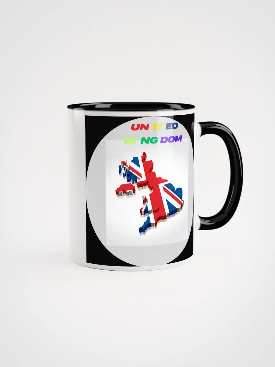 Ceramic Mug with Color Inside UK Map product image (1)