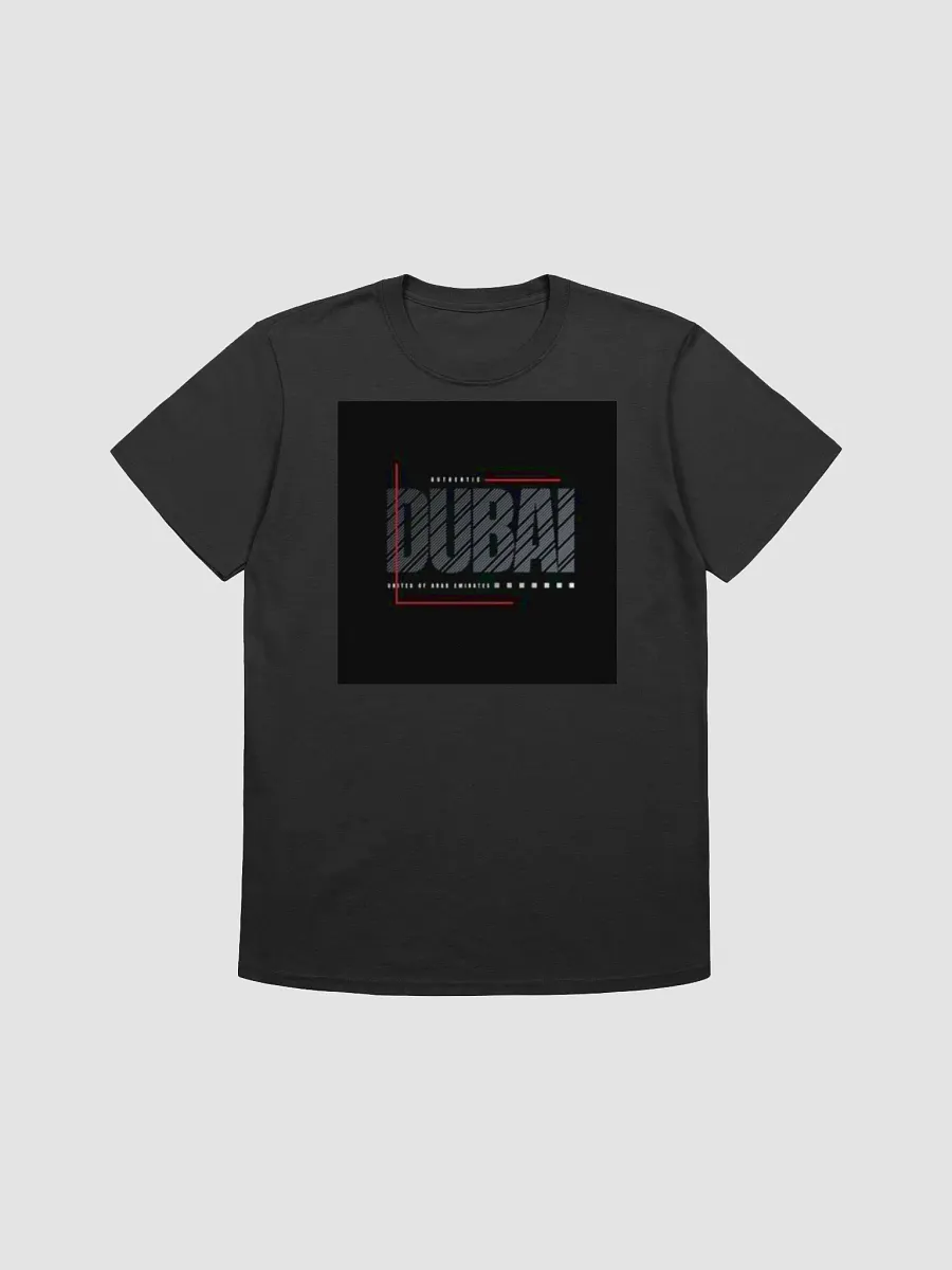 Man T-Shirt DUBAI Red Unisex Softstyle T-Shirt product image (1)