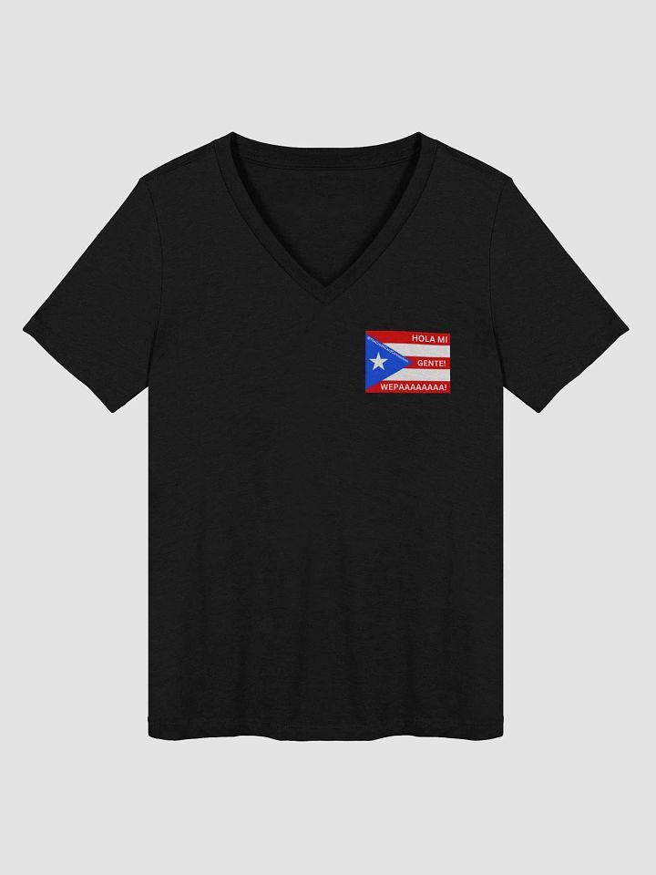 Hola Mi Gente Womens V-Neck Tee product image (1)