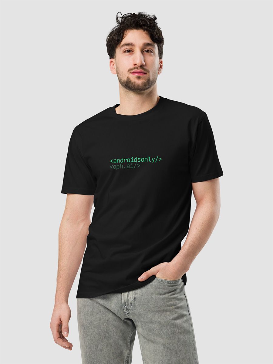 Androids Only T-shirt product image (6)