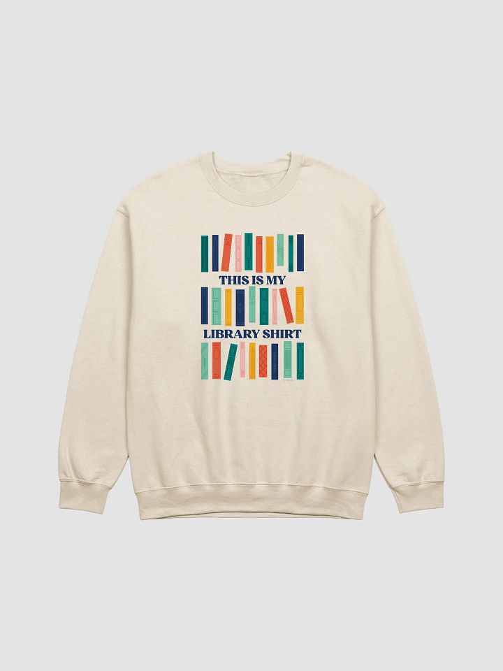 Library Shelf Sweatshirt product image (1)