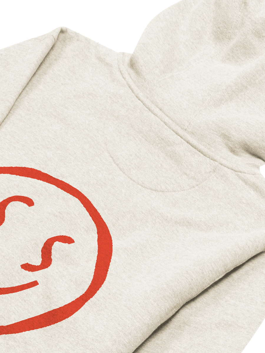Silly Smile Hoodie White product image (4)
