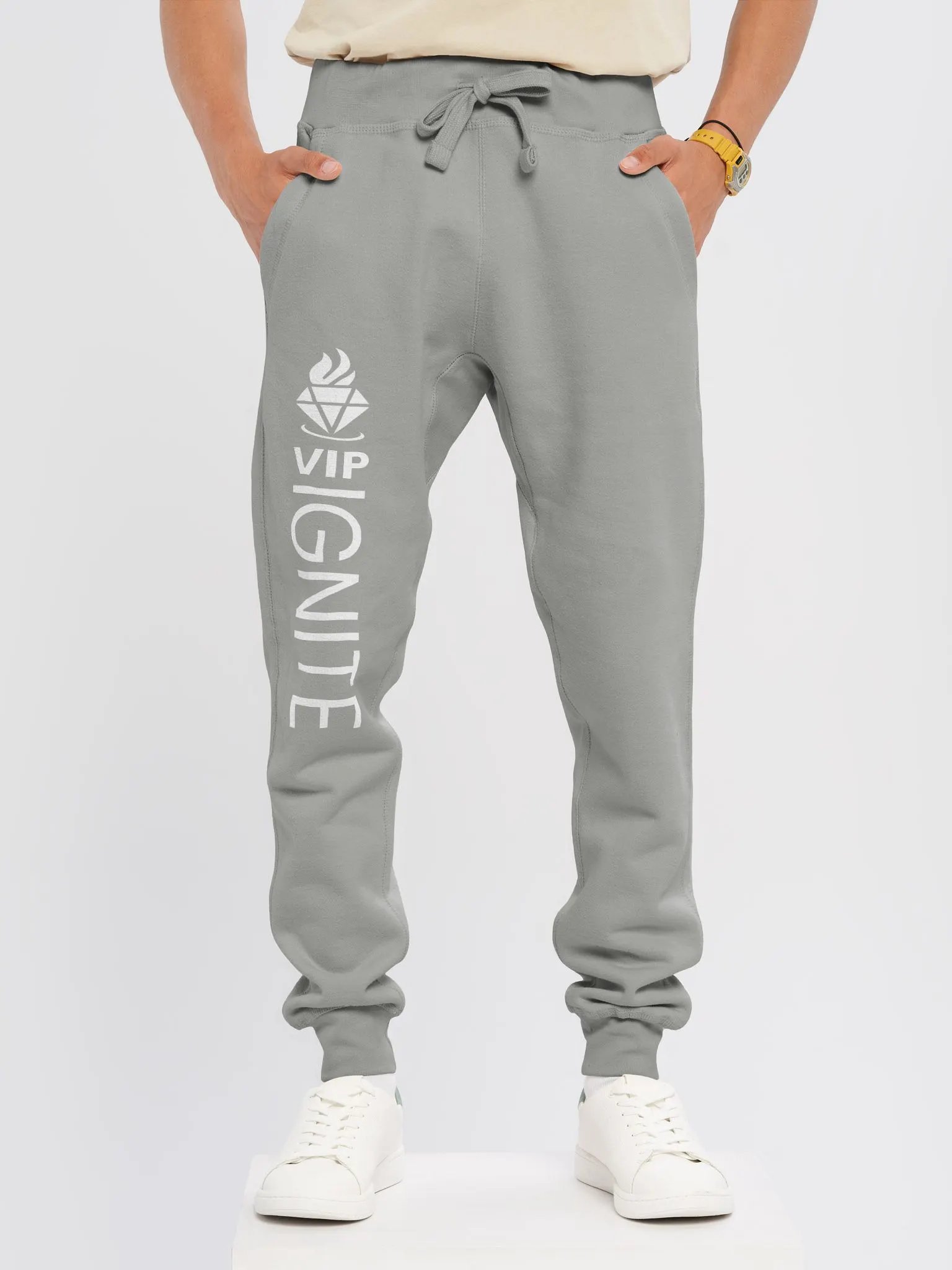VIP Ignite Swag Grey Joggers product image (1)