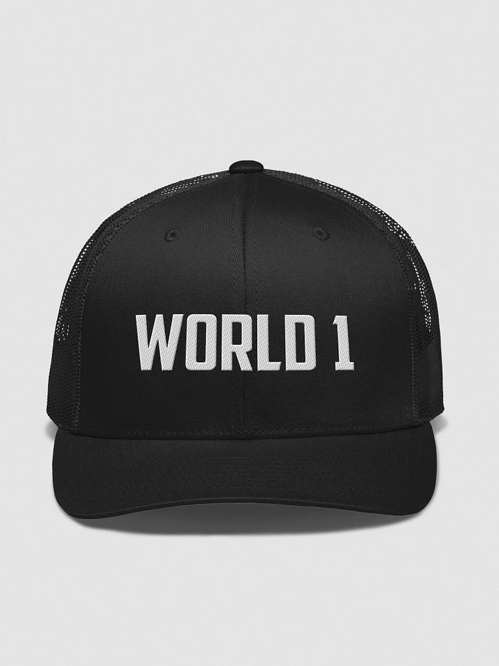 World 1 Embroidered Cap product image (1)