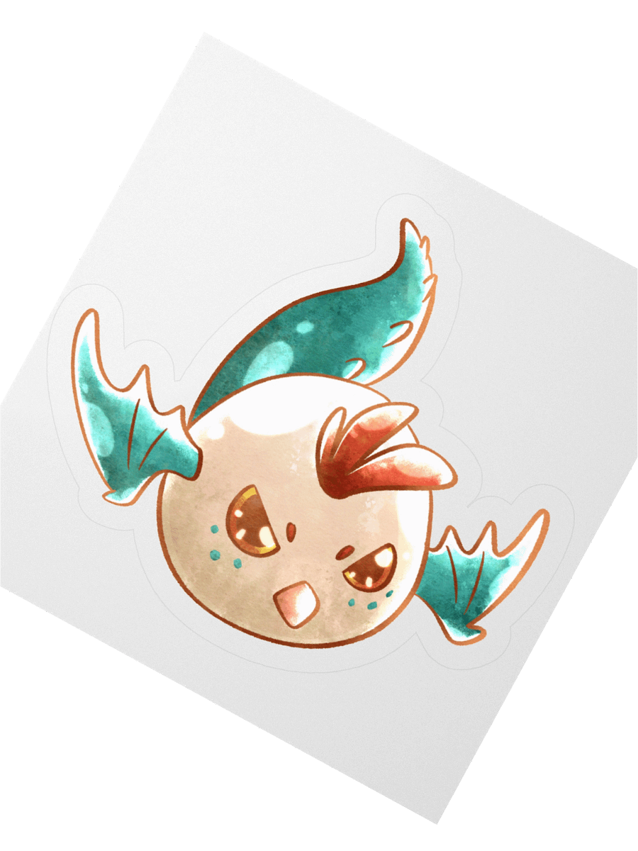 Cockatrice Slime - sticker product image (5)