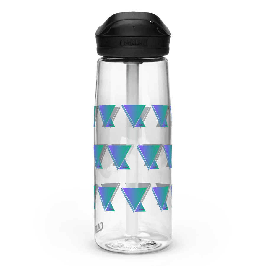 Gradient Triangles Sports Water Bottle product image (7)