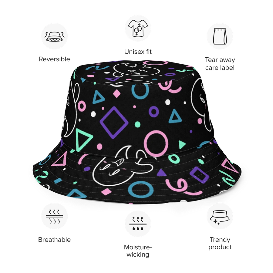 90s Arcade Reversible Bucket Hat product image (10)