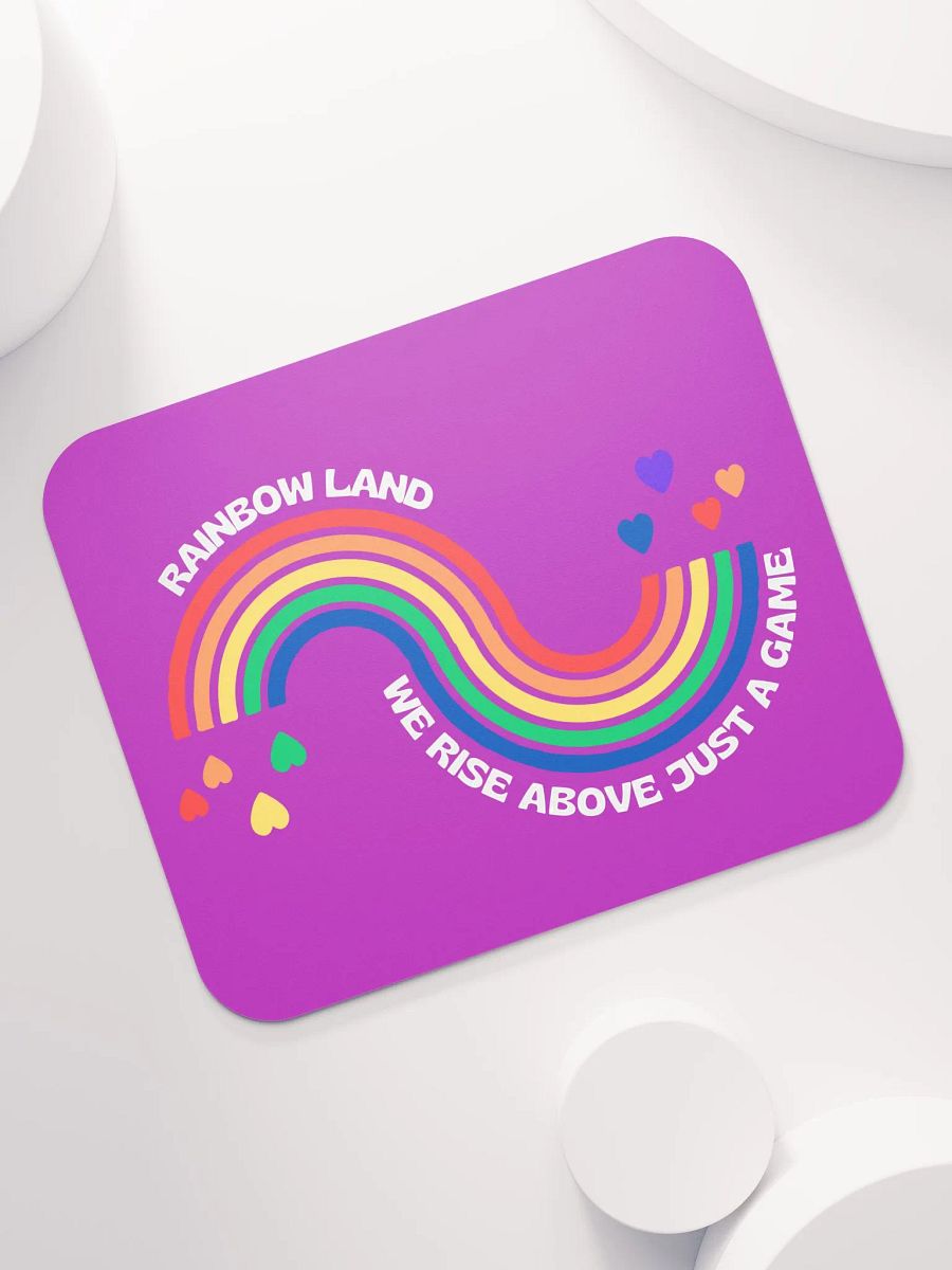 Rainbow Land Mousepad Magenta product image (7)