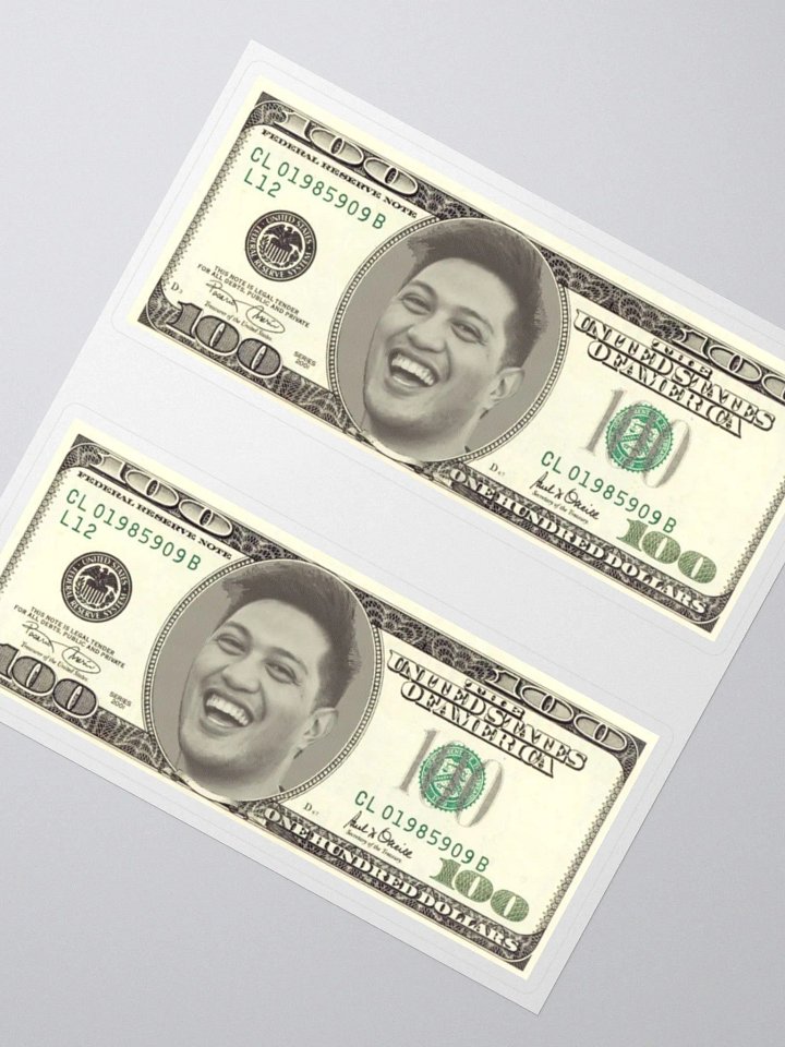 Sean $100 Bill Stickers product image (2)