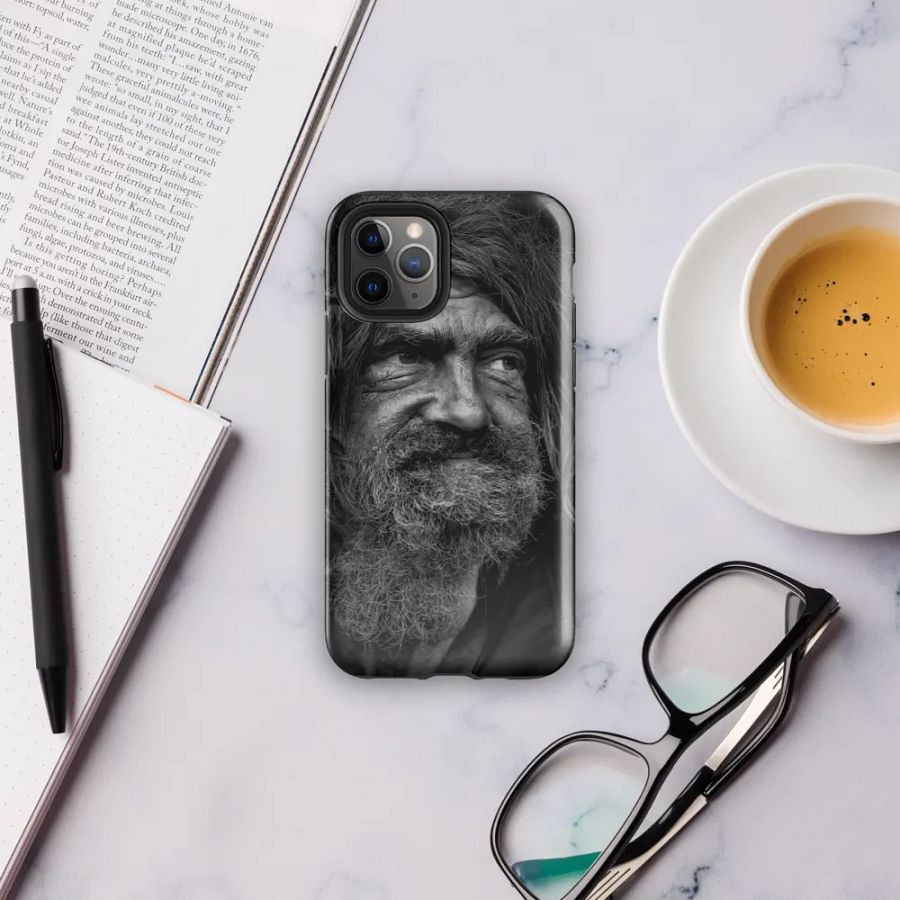 Exclusive Elderly Man Designed Phone Case - Unique Protection for Your Device product image (31)