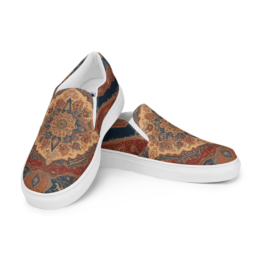 Oriental Medallion Tapestry Mens Slipons product image (11)