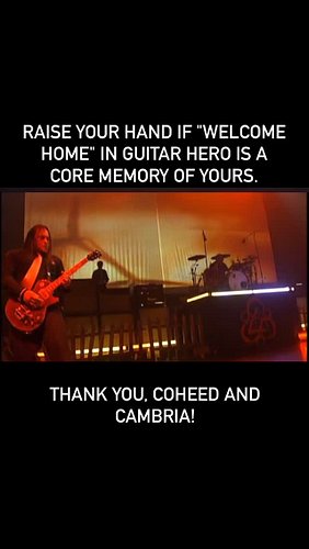 Iconic. #prog #progrock #coheedandcambria #guitarhero