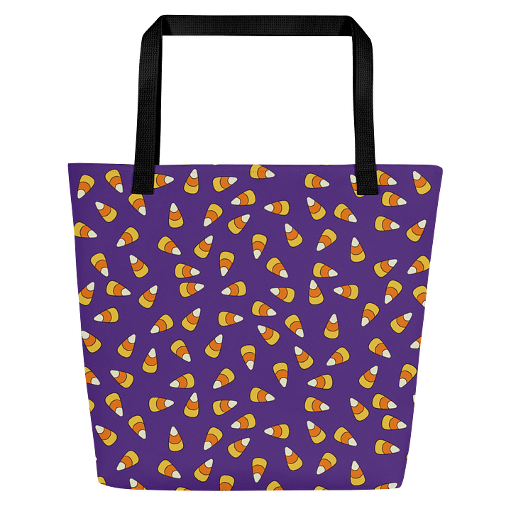 "Scattered Candy Corn" Pattern - Tote Bag product image (1)
