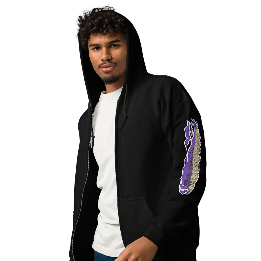 Magnamalo (Alt Design) Zip-Up Hoodie product image (15)