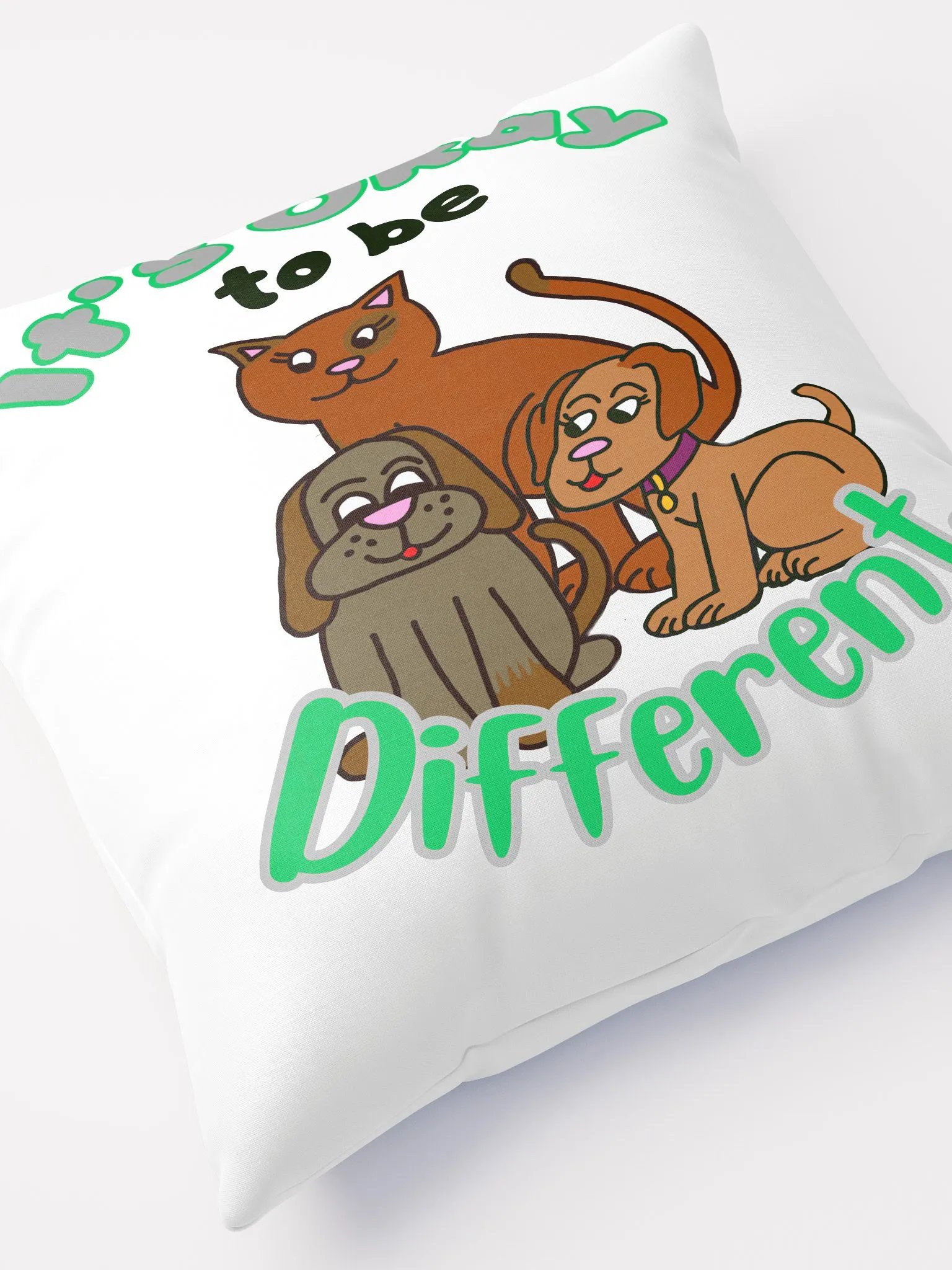 It's Okay to Be Different-Cat in a Dog's World product image (4)