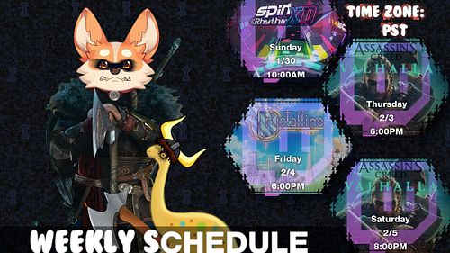 THE FIRST WEEK OF FEBRUARY APPROACHES...

Let's start off with a bit of fun ^v^
Check out Iko's new schedule!

WHERE IKO STRE...