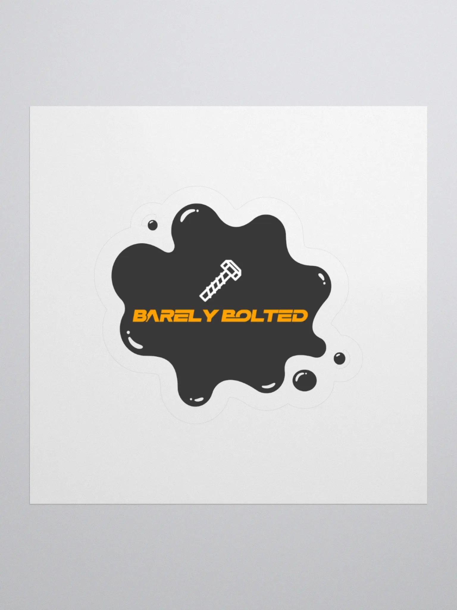 Barely Bolted Sticker product image (1)