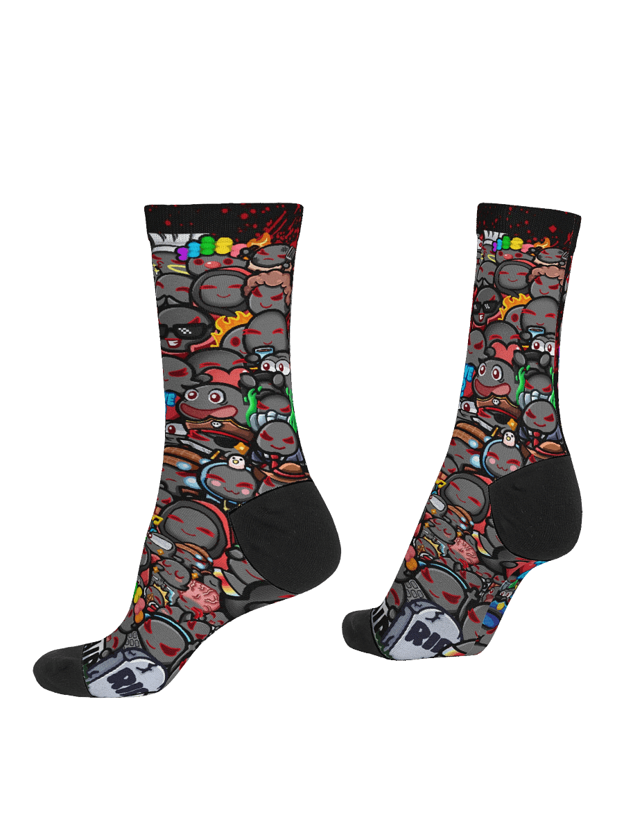 Emote-tional Support Crew Socks product image (5)