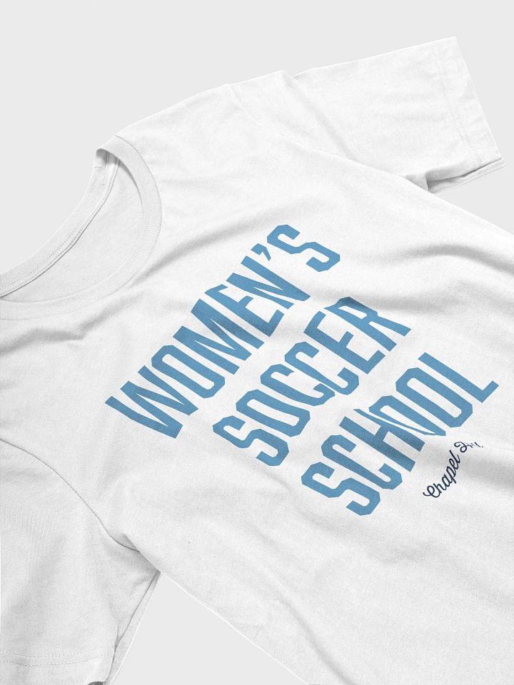 Women's Soccer School (Blue Text) product image (2)