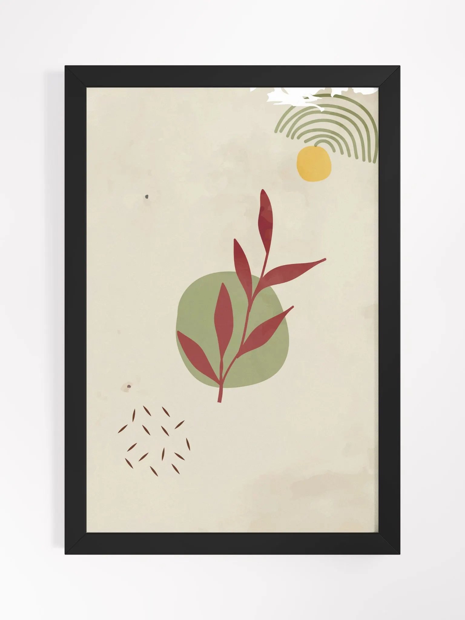 Ethereal Branches Framed Matte Poster product image (1)