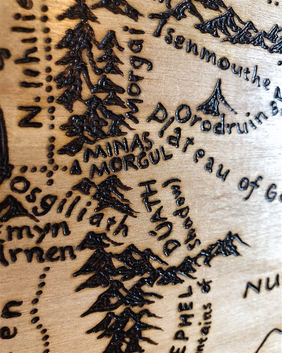 Middle Earth Map - 2' x 3' product image (3)