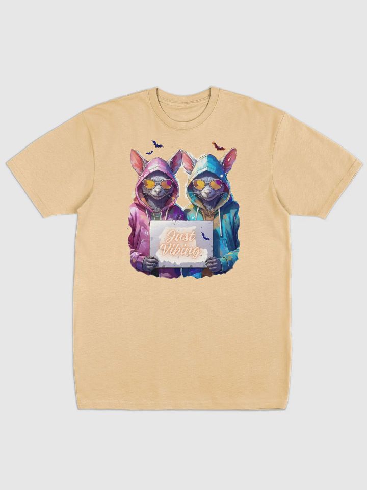Halloween Bats Vibing and Jack-O'-Lantern Men's Tee product image (22)