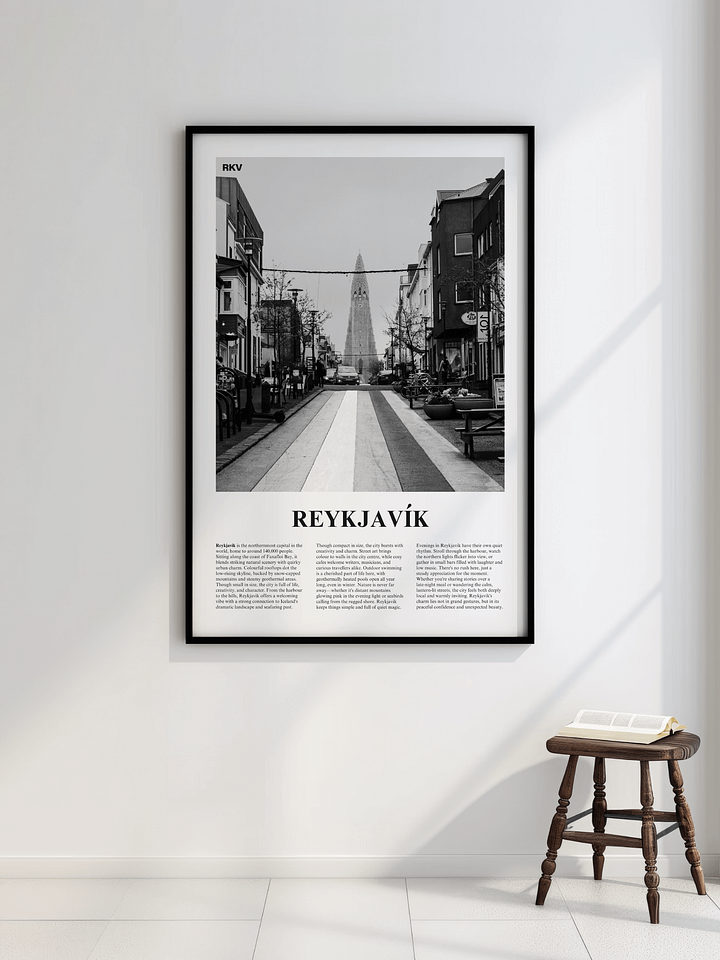 Reykjavik 03 Newspaper Poster product image (2)