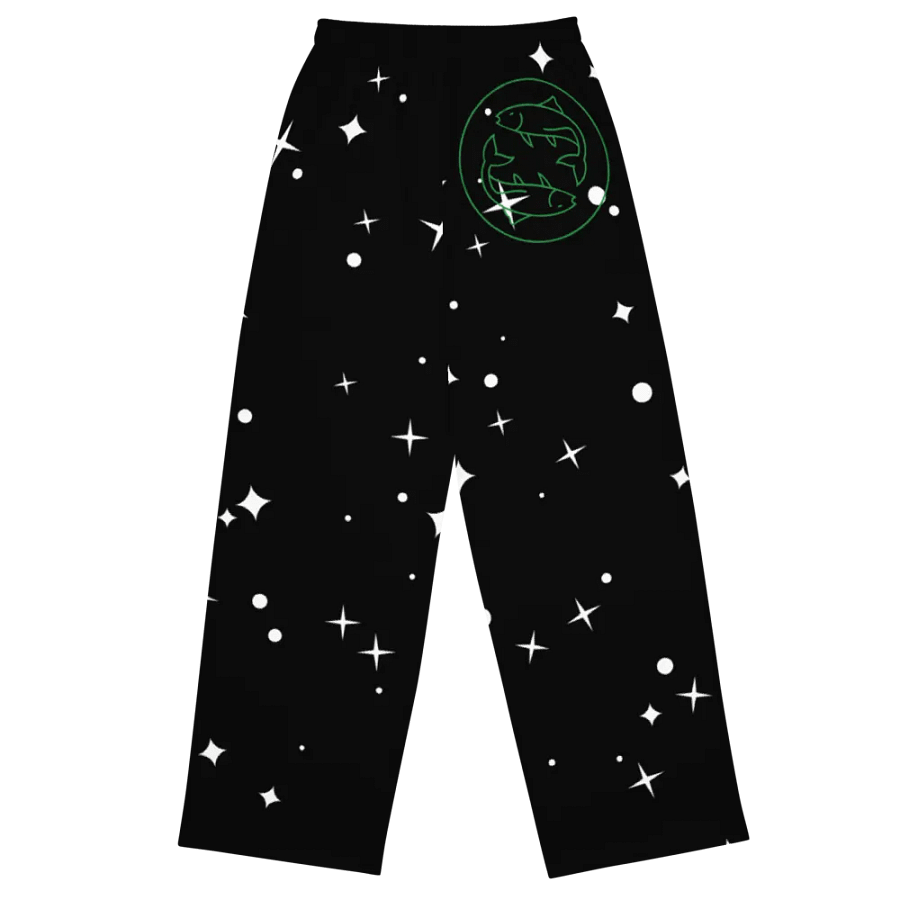 Starry Pisces Unisex Wide-Leg Pants product image (2)