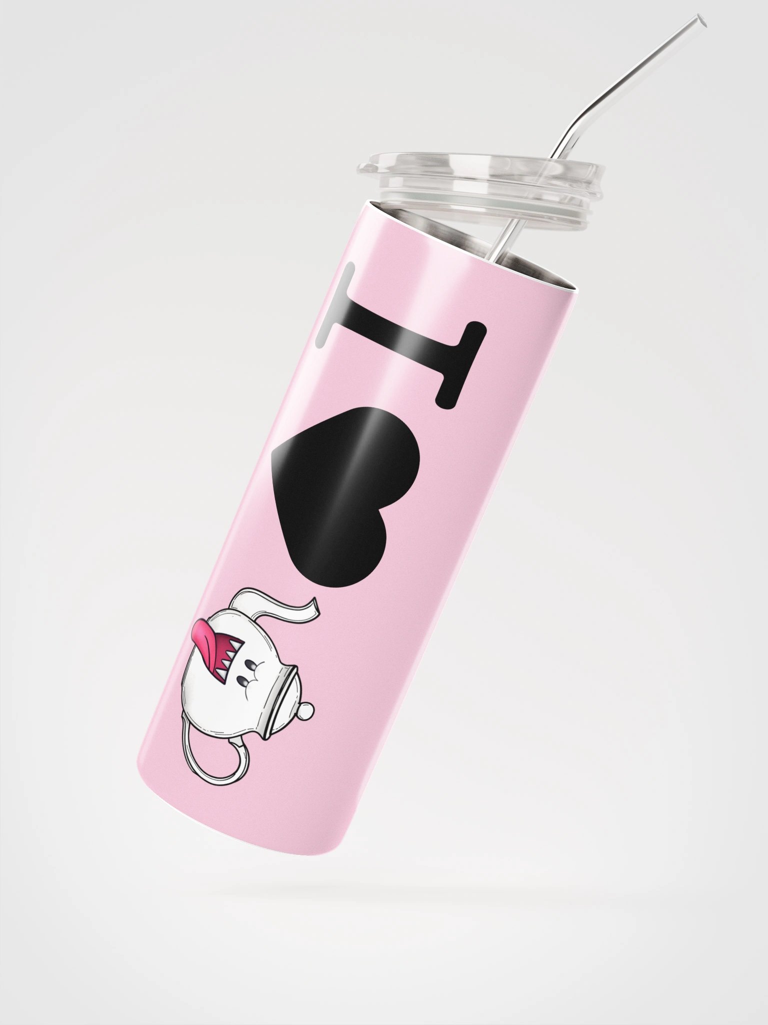 I Love Boo-Tea Stainless Steel Tumbler product image (2)