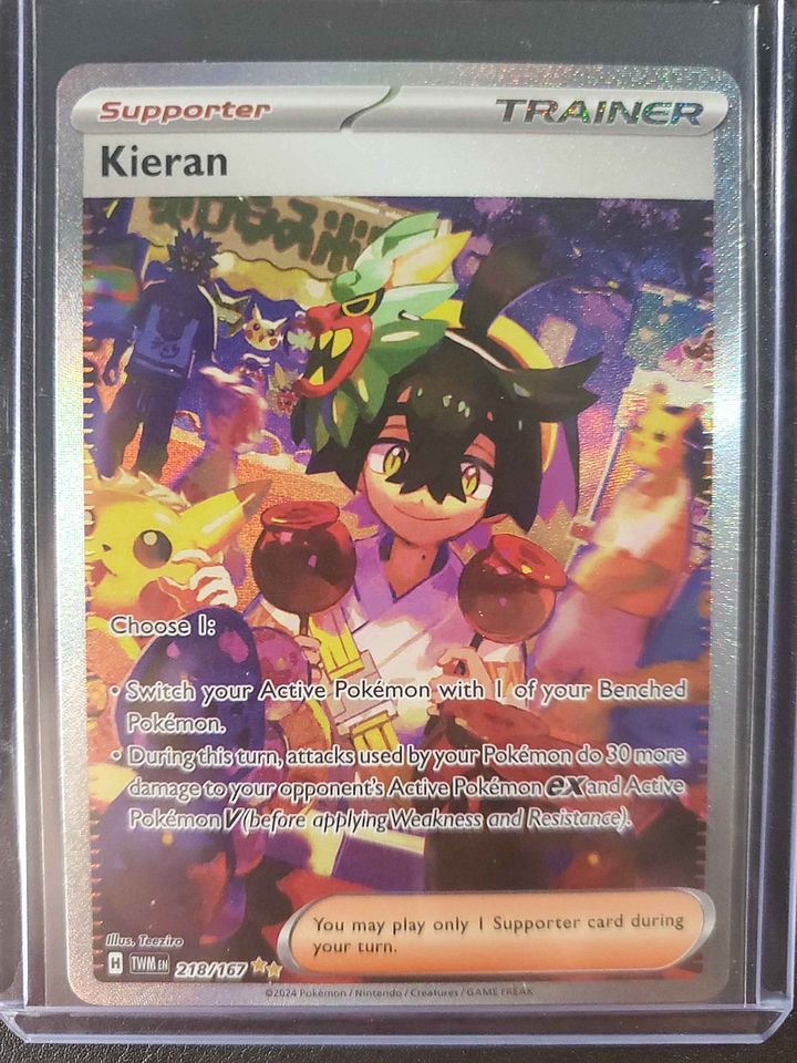 Kieran - 218/167 (Special Illustration Rare) [Twilight Masquerade] product image (2)