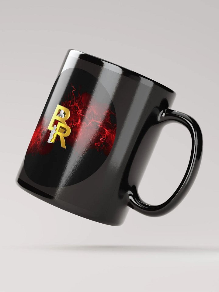 Big Red Black Gloss Coffee Cup product image (3)