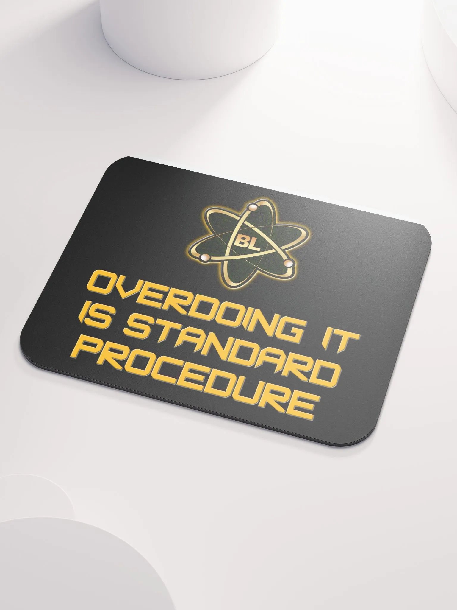 Overdoing it mousepad product image (3)
