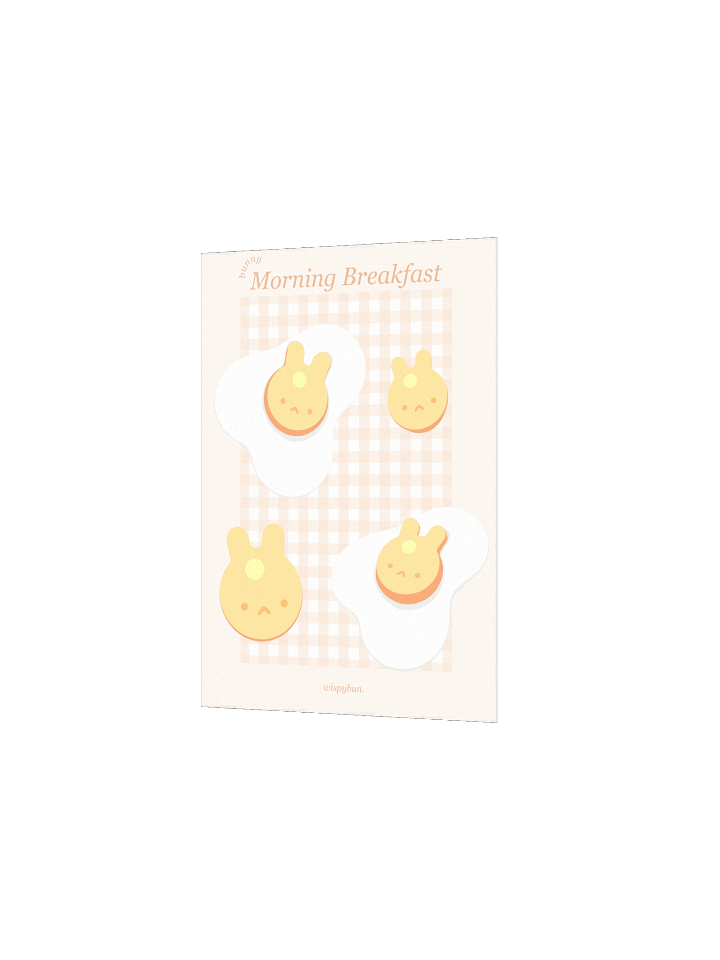 Bunny Morning Breakfast (Vanilla) Print product image (2)