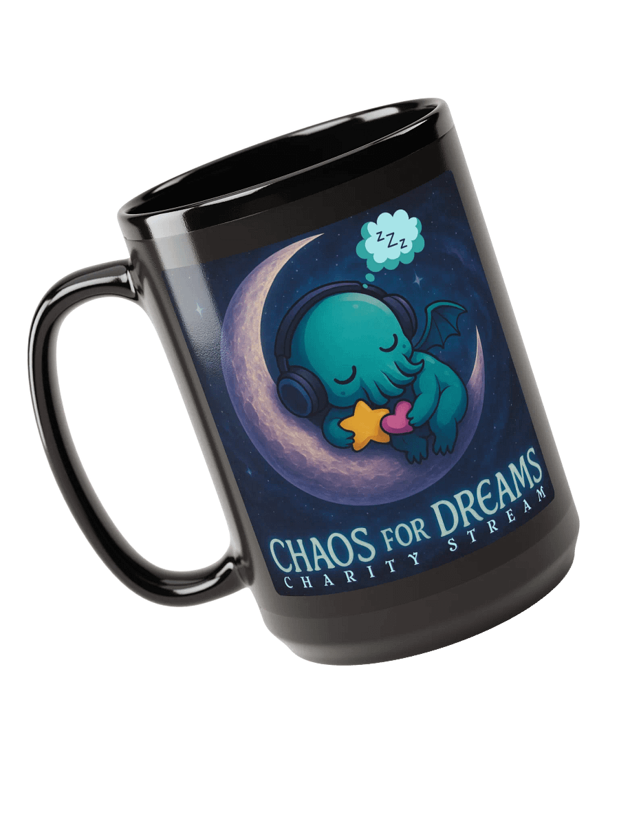 Chaos for Dreams Black Mug product image (3)