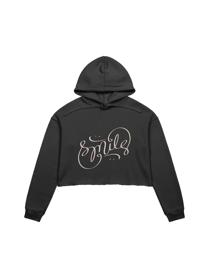 Smile Crop Hoodie product image (1)